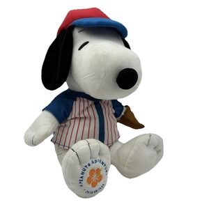 Baseball Snoopy Plush from A Peanuts Adventure Hawaii. 16" tall